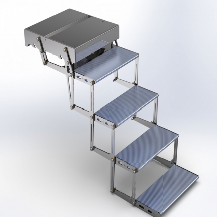 optimal/奥普铁马 剪刀台阶-宽版